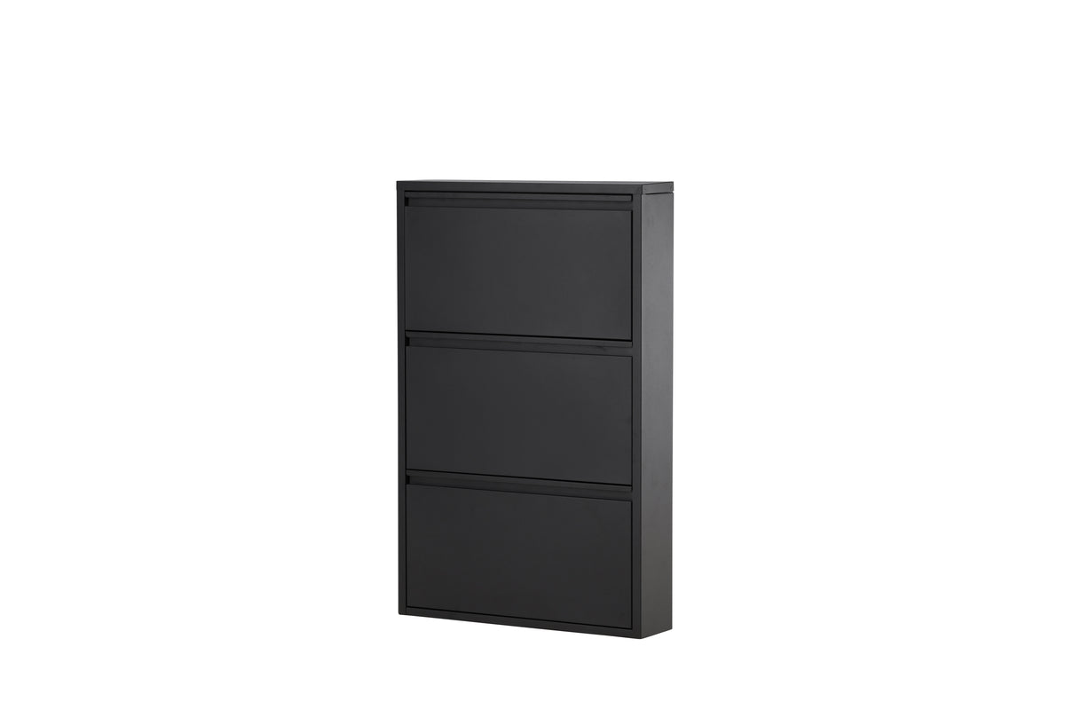 Shoe rack Nuvio – Black, Modern Minimal