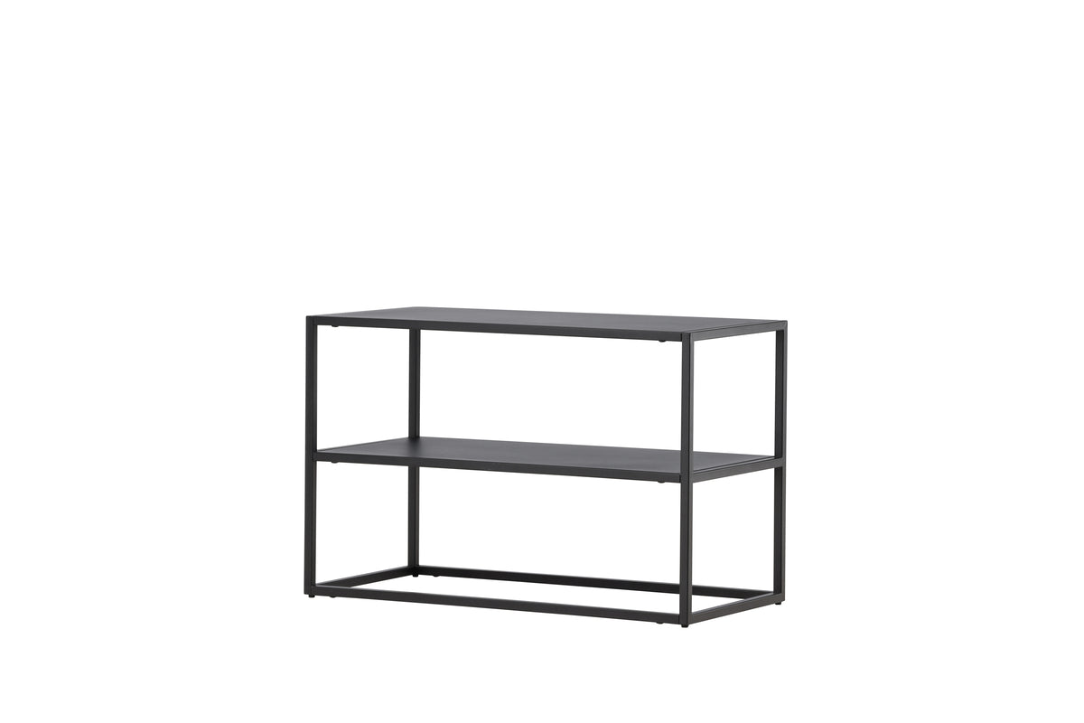 Shoe rack Nevio – Black, Minimal Industrial