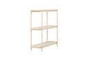 Regal Heim – 3-Tier Shelf in Whitewash