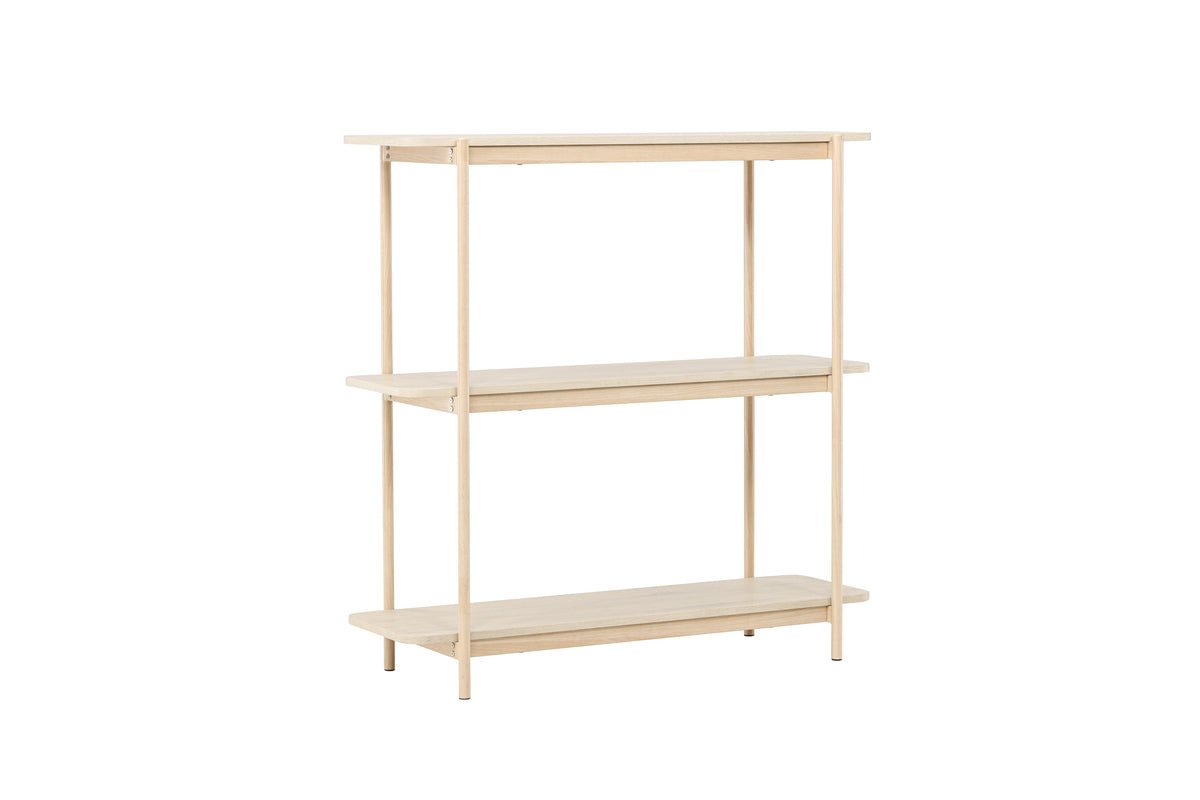 Regal Heim – 3-Tier Shelf in Whitewash