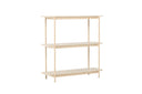 Regal Heim – 3-Tier Shelf in Whitewash