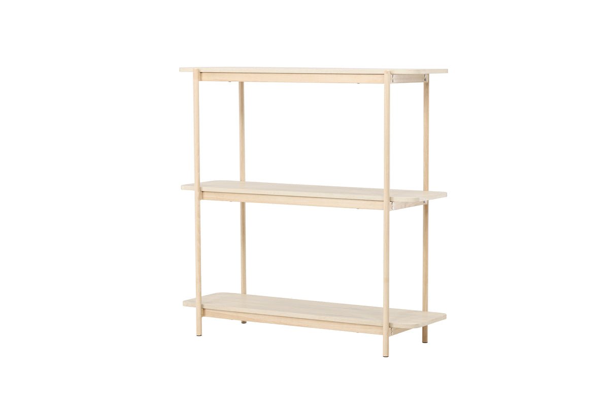 Regal Heim – 3-Tier Shelf in Whitewash