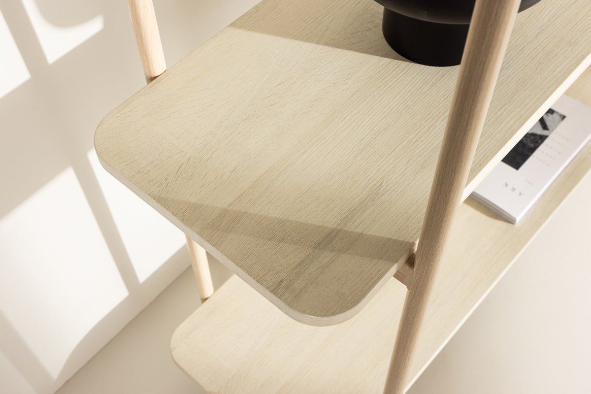 Regal Heim – 3-Tier Shelf in Whitewash