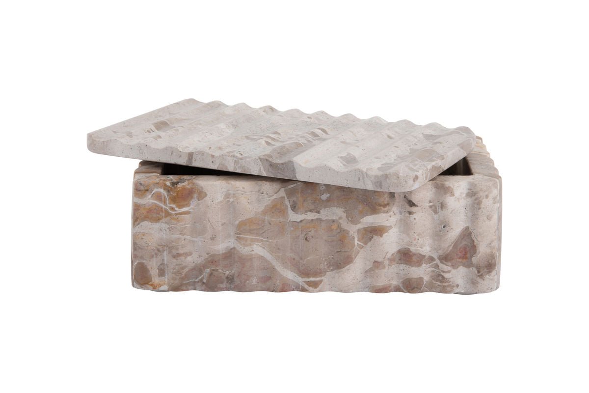 Vespera Bowl – made of marble – with lid