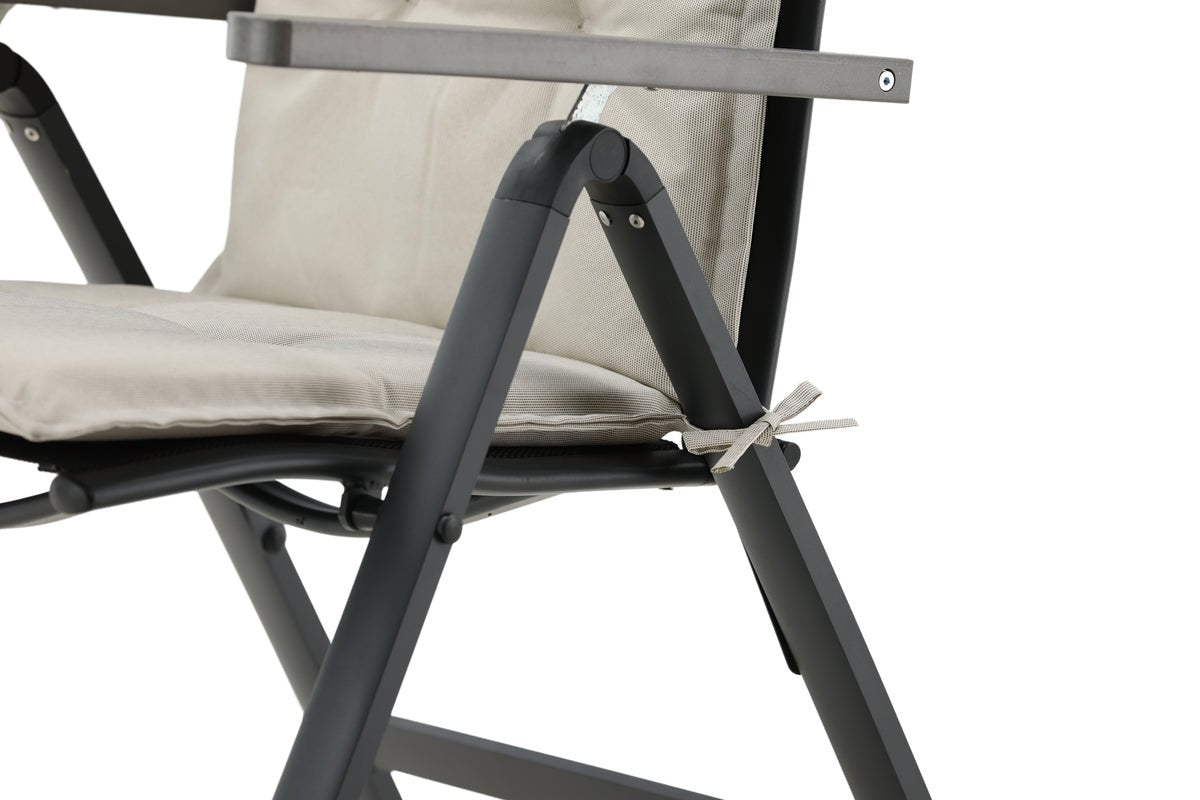 6-piece Set - Garden Chair Cushions Siena made of Polyester in 4 Colors