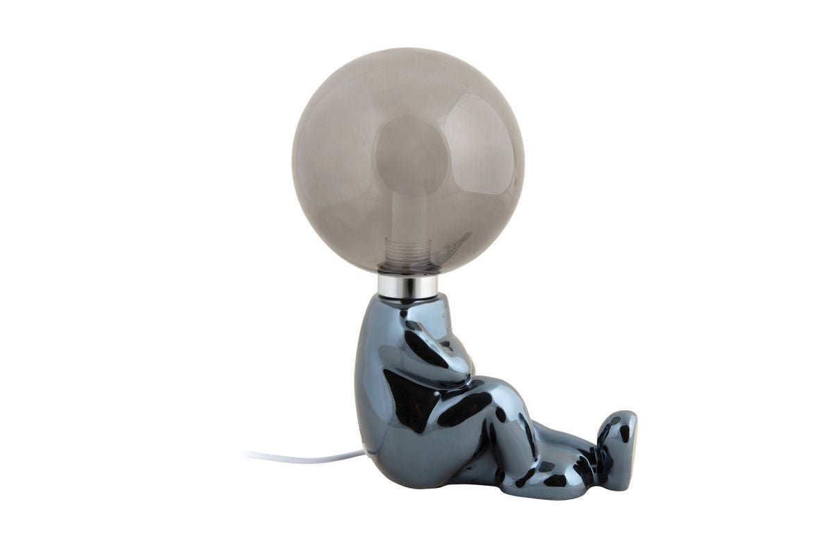 Tischlampe Antman (sitzend)  - Designlampe Hochglanz beschichtet mit LED