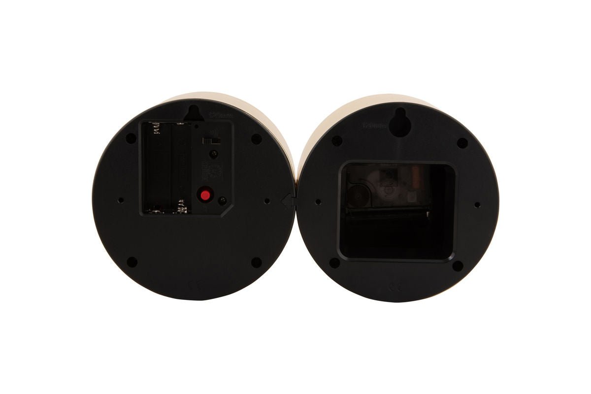 Modern clock Auron - standing - made of iron