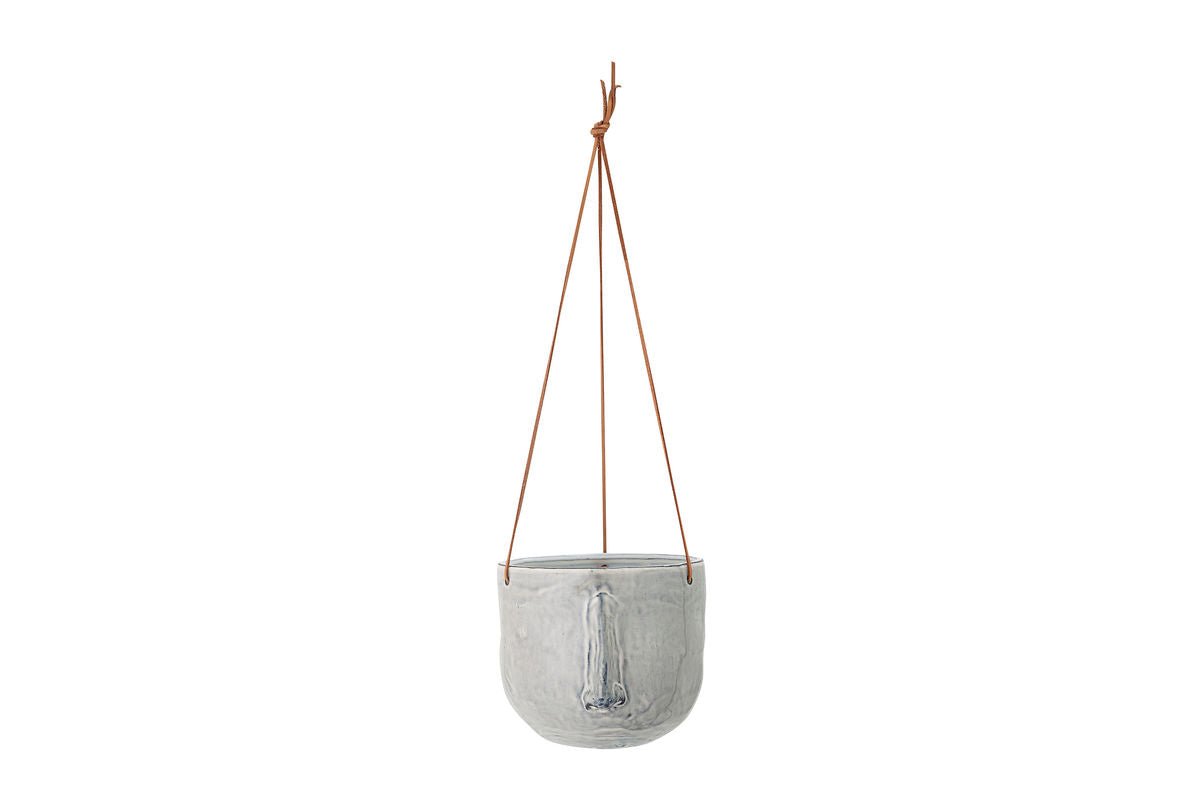 Hanging Flower Pot Lofoten – Subtle Face Shape in Gray