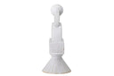 Svalen White Sculpture – Sculptural Design Object Made of Stoneware