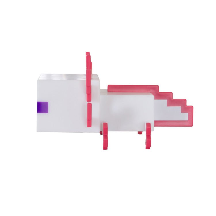 Minecraft LED-Tischlampe „Axolotl“ – mit Akku & USB-C