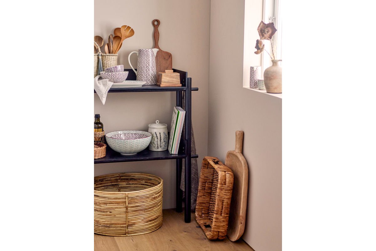 Krug Sabi – Stoneware with Hand-Painted Details in Violet