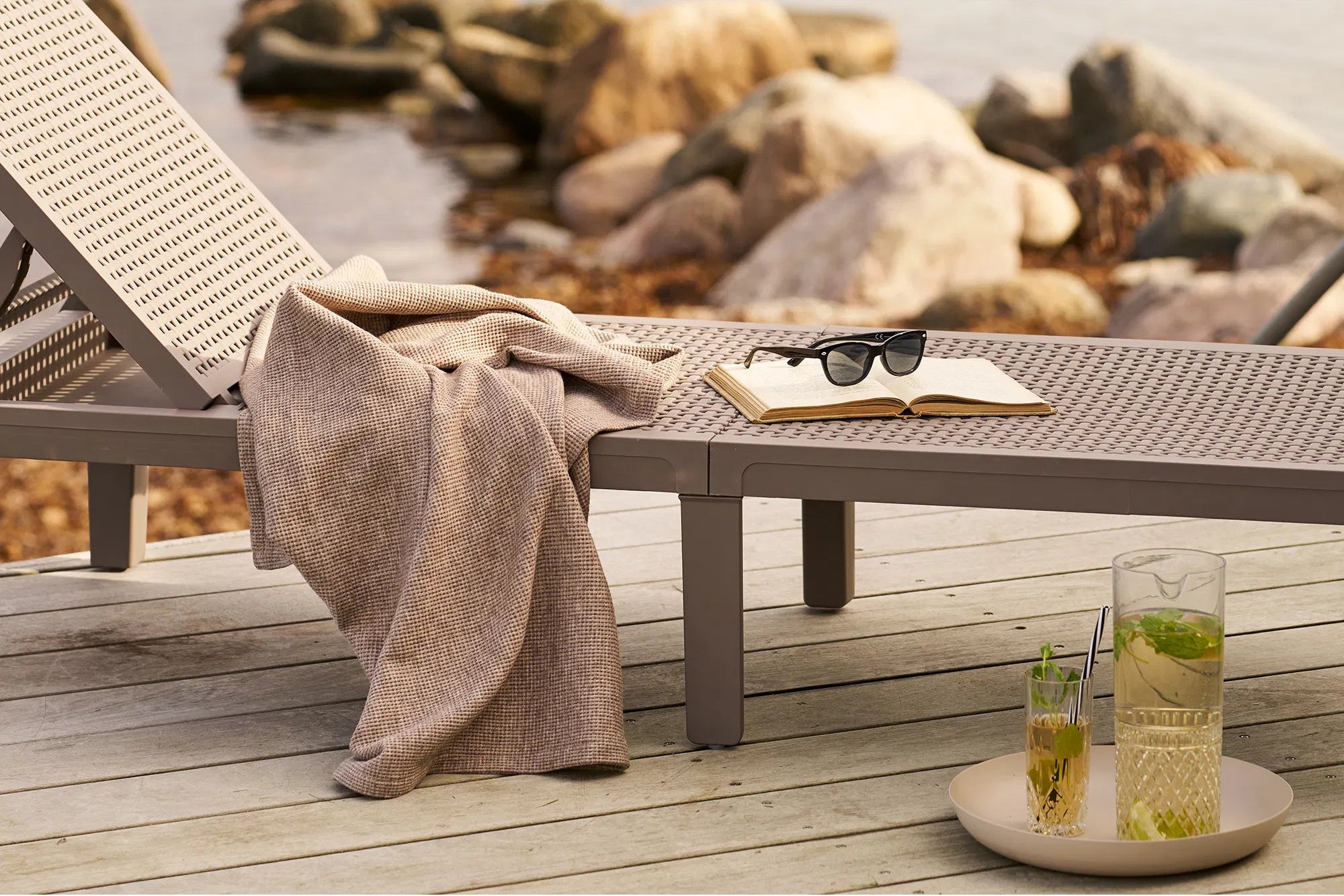 Tagesdecke Corvanna – aus gewebtem Polyester