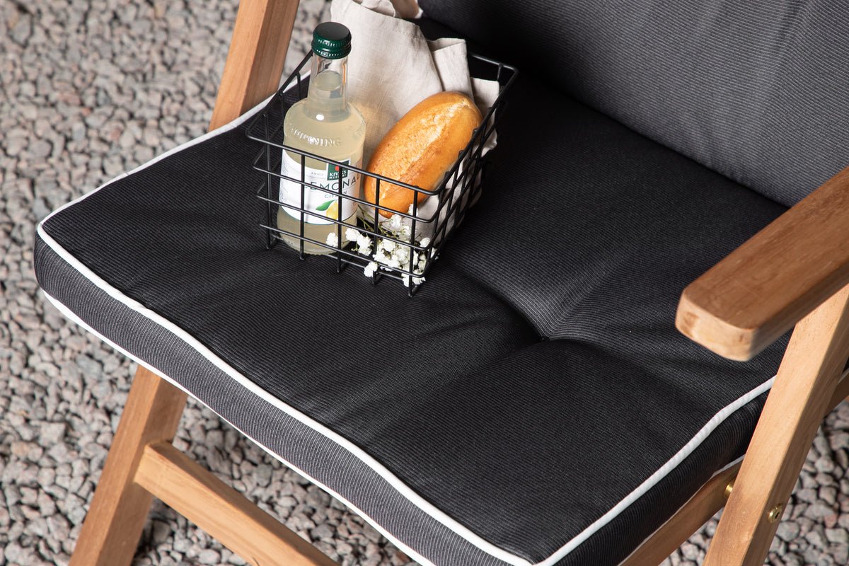 Garden Chair Cushion Cosy - made of Gray Polyester