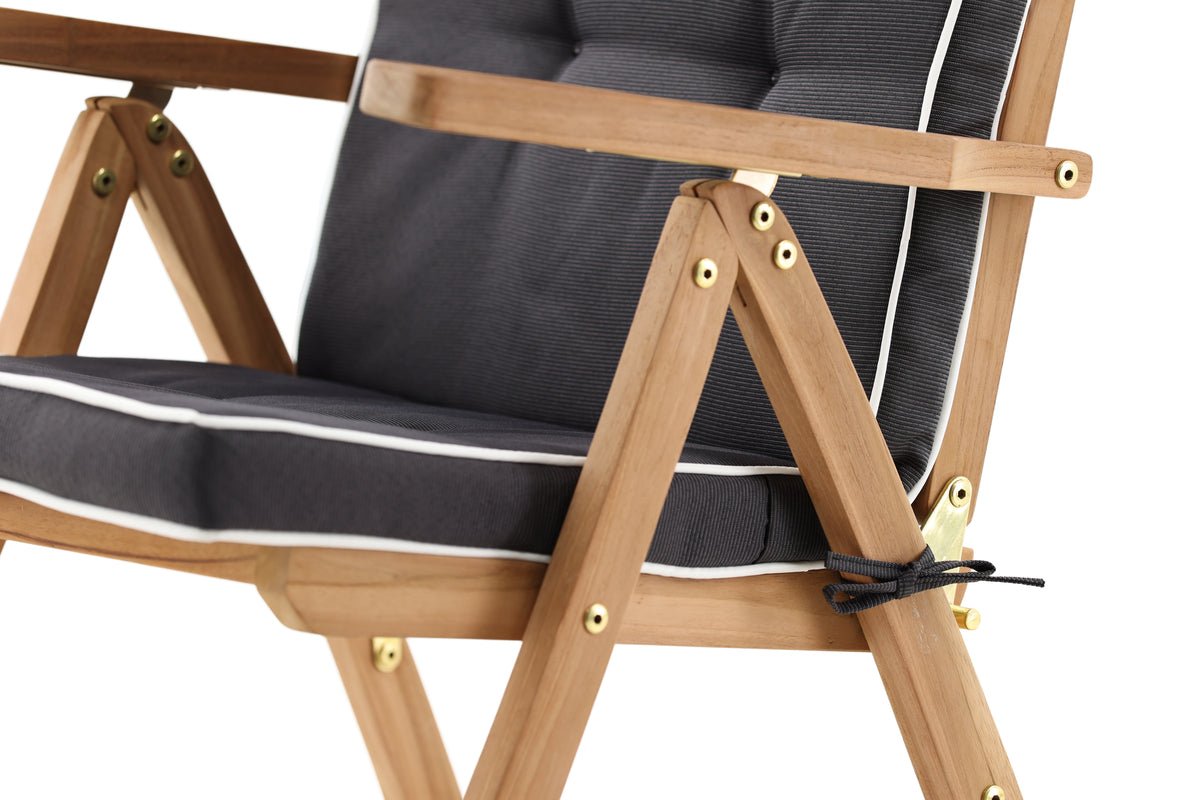 Garden Chair Cushion Cosy - made of Gray Polyester