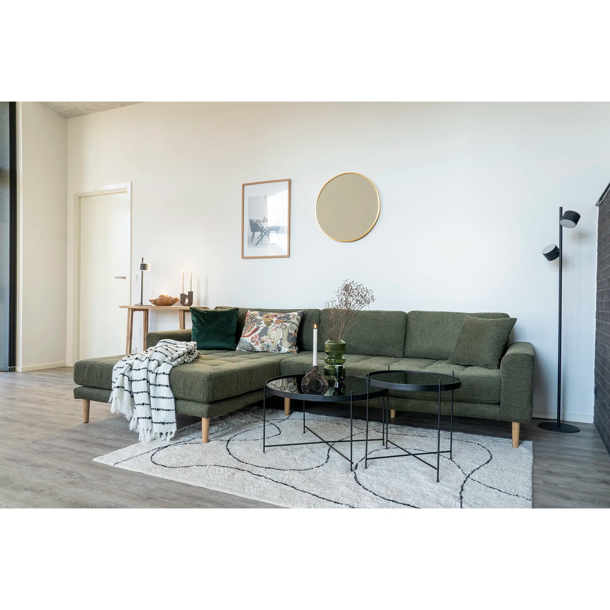 Carpet Arenzo – Modern cotton carpet with abstract pattern, 160x230 cm