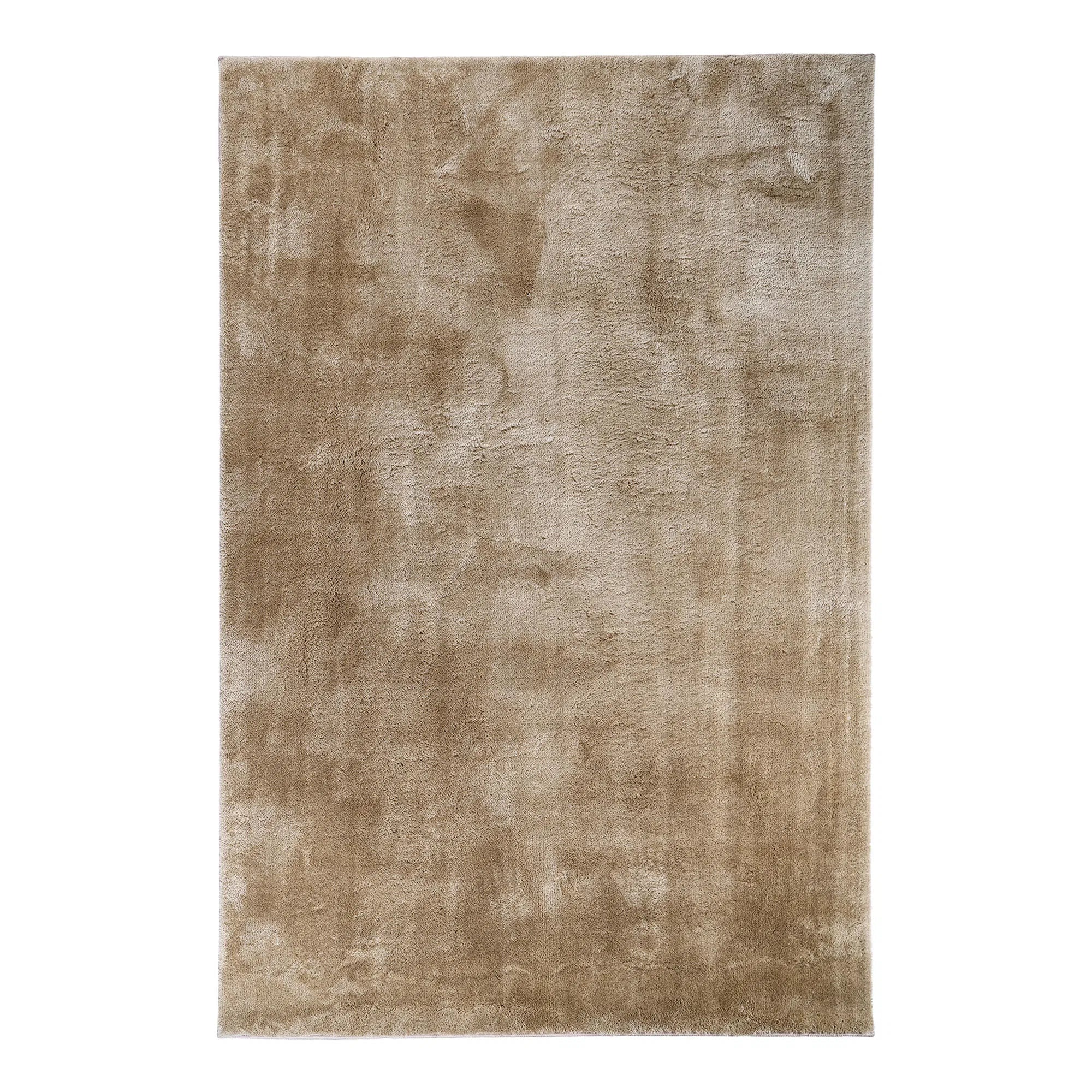 Carpet Velano – Modern high-pile carpet in Sand or Green, 200x300 cm