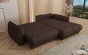 Designer Ecksofa Mojave II Stoff mit Schlaffunktion und Stauraum