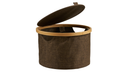Storage basket Nuro - made of bamboo and polyester