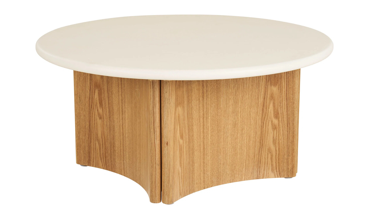 Coffee table Mirabell - in ash wood look