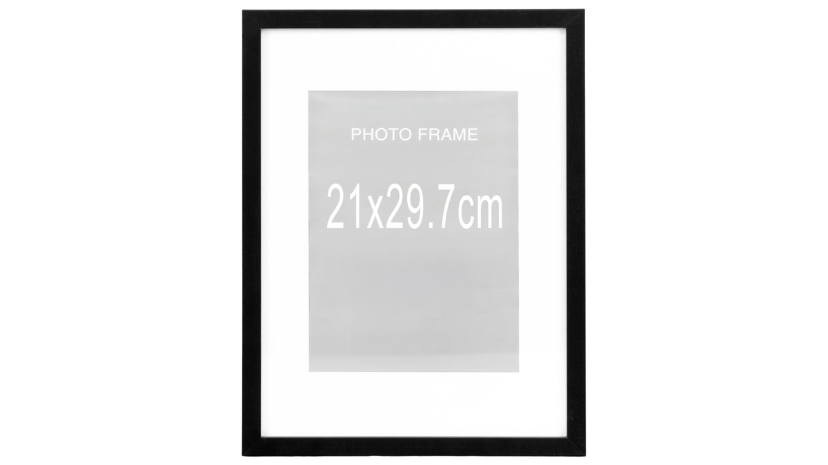 Set of 5 Bibi picture frames - in various sizes and colors