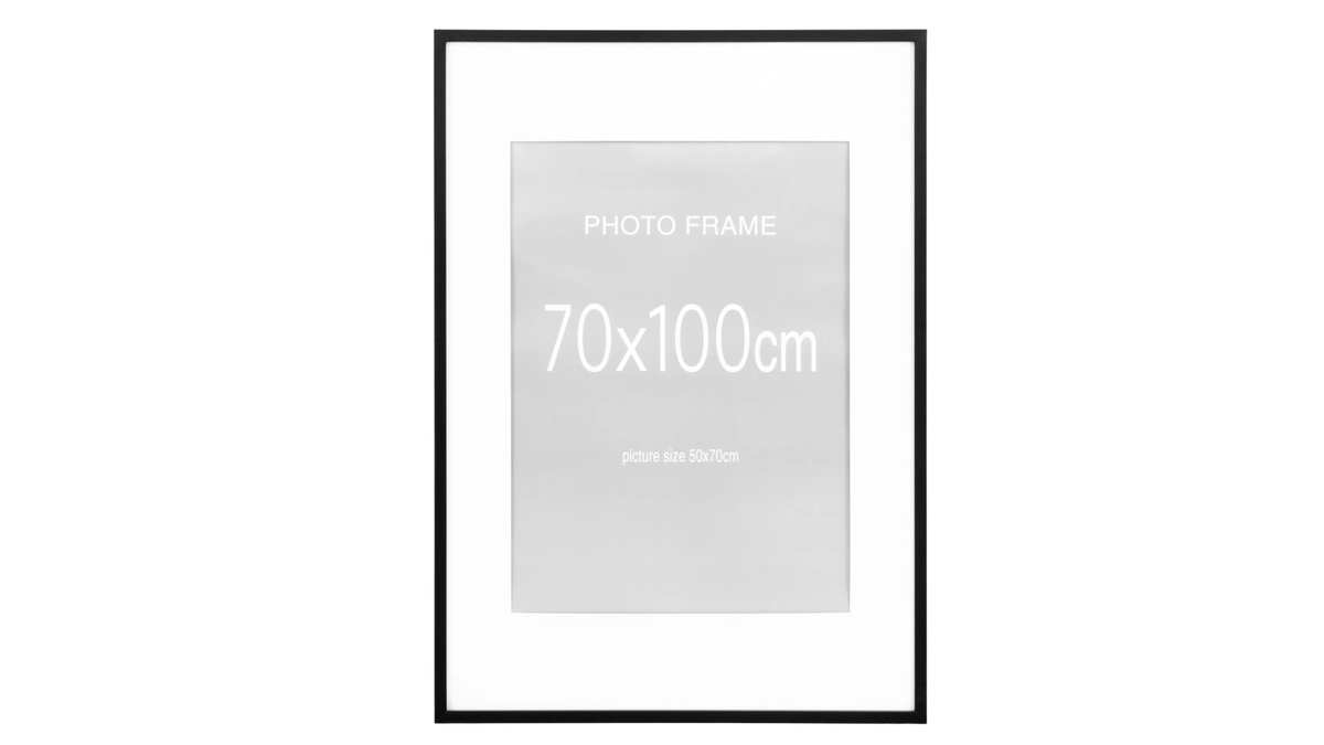 Set of 5 Bibi picture frames - in various sizes and colors