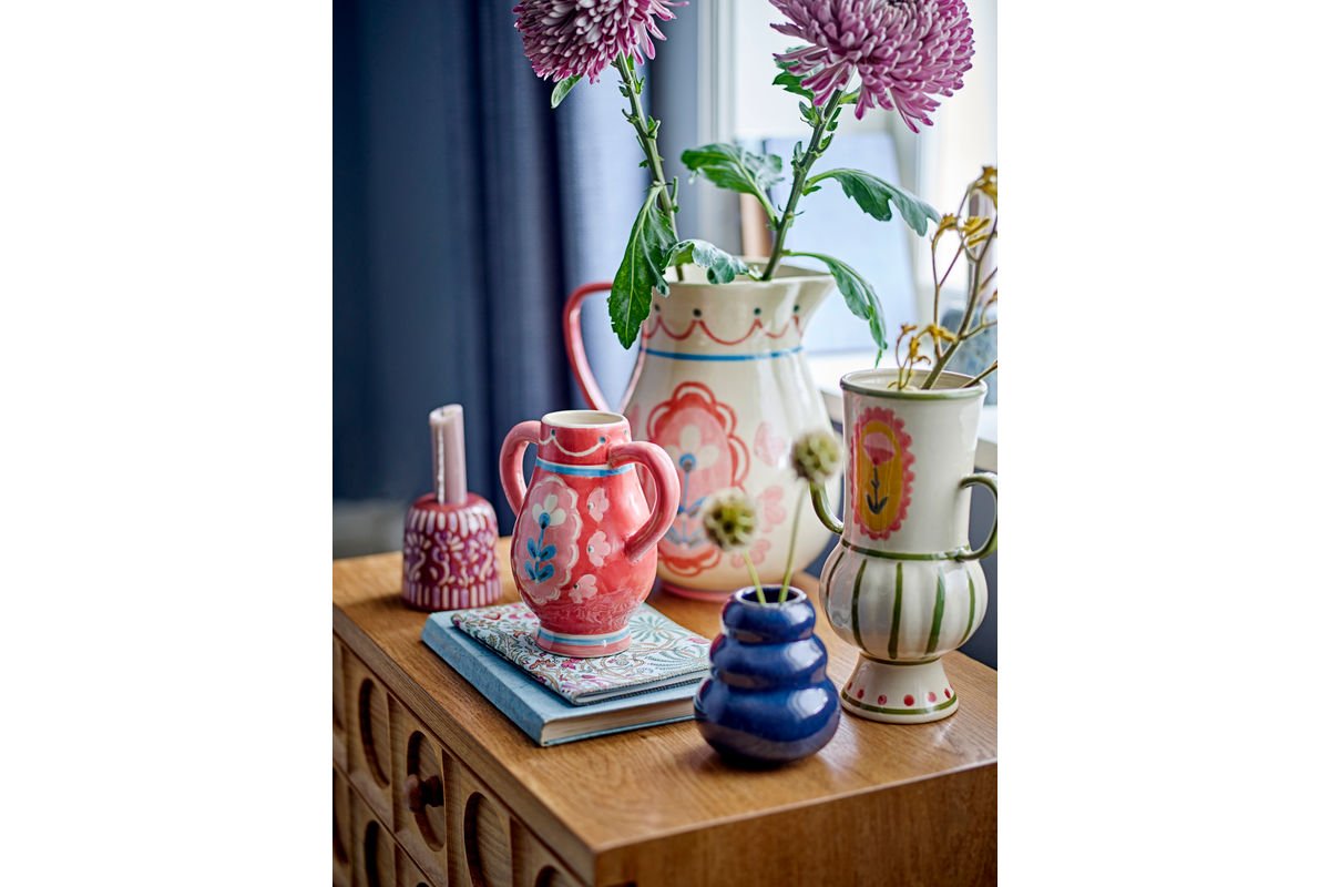 Krug Miren – Hand-Decorated Stoneware with Floral Motif