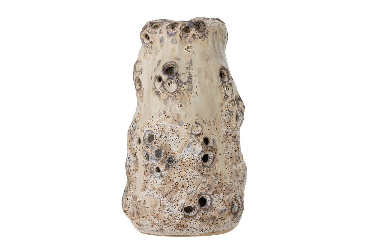 Vase Siam - Natur, aus Steingut