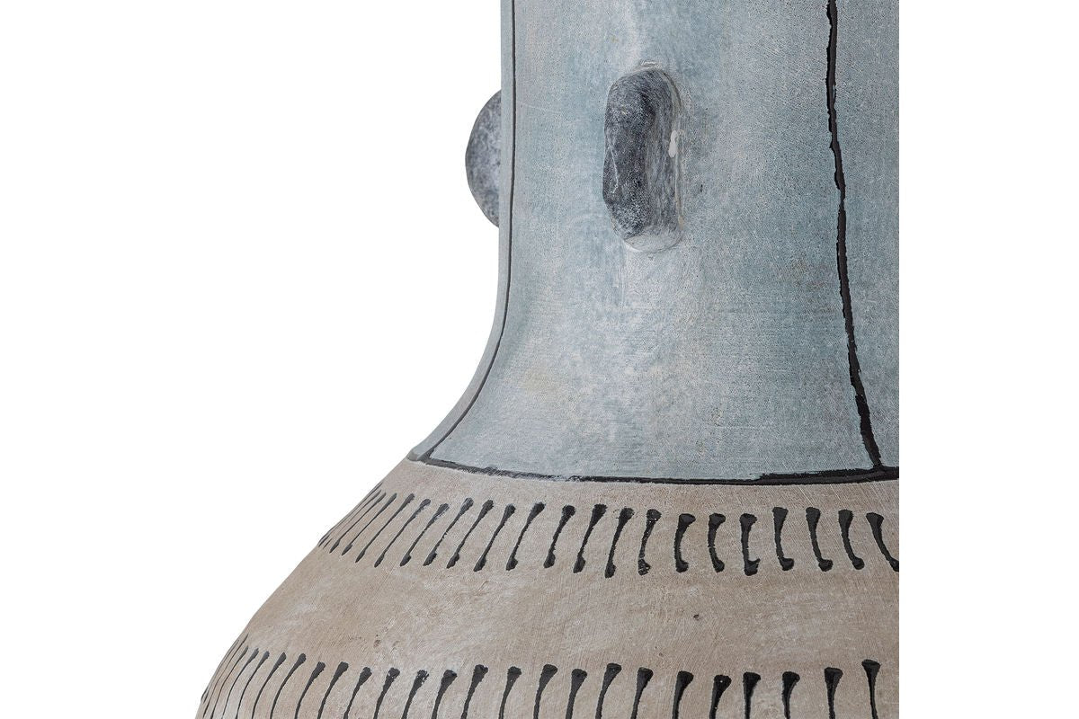 Floor lamp Judi – Stoneware with hand-painted glaze