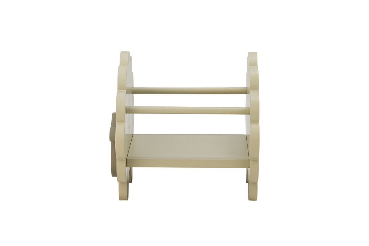 Kinder Bücherregal Polly – Schaf aus FSC®-zertifiziertem Holz in Grün für das Kinderzimmer