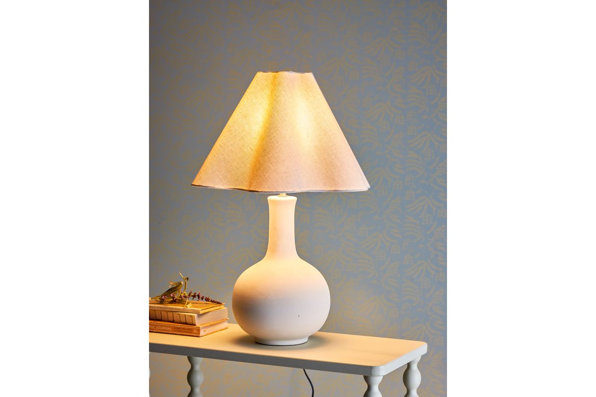 Table Lamp Basically - made of Stoneware