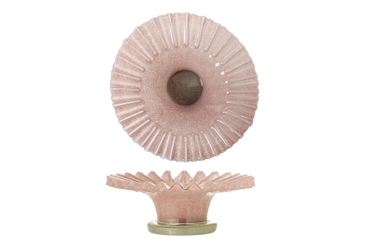 Decorative Bowl Orviane – Rose Glass