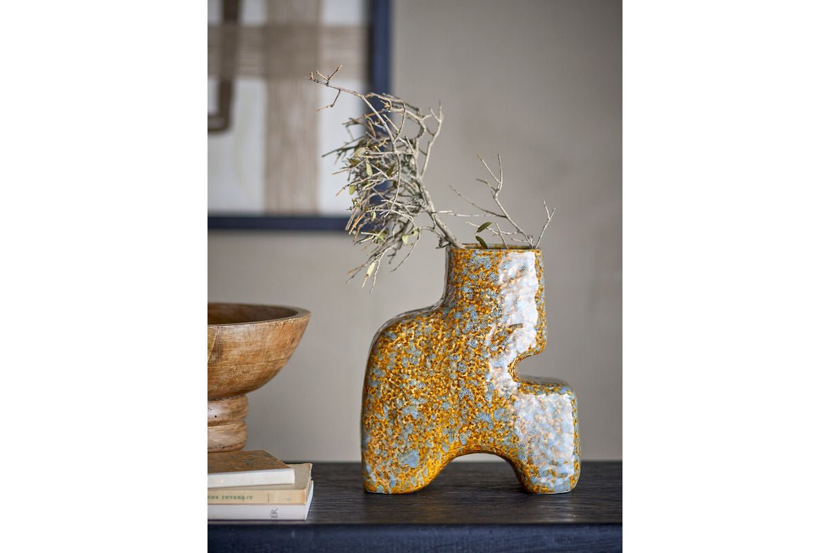 Vase "Solena" – Stoneware in Brown