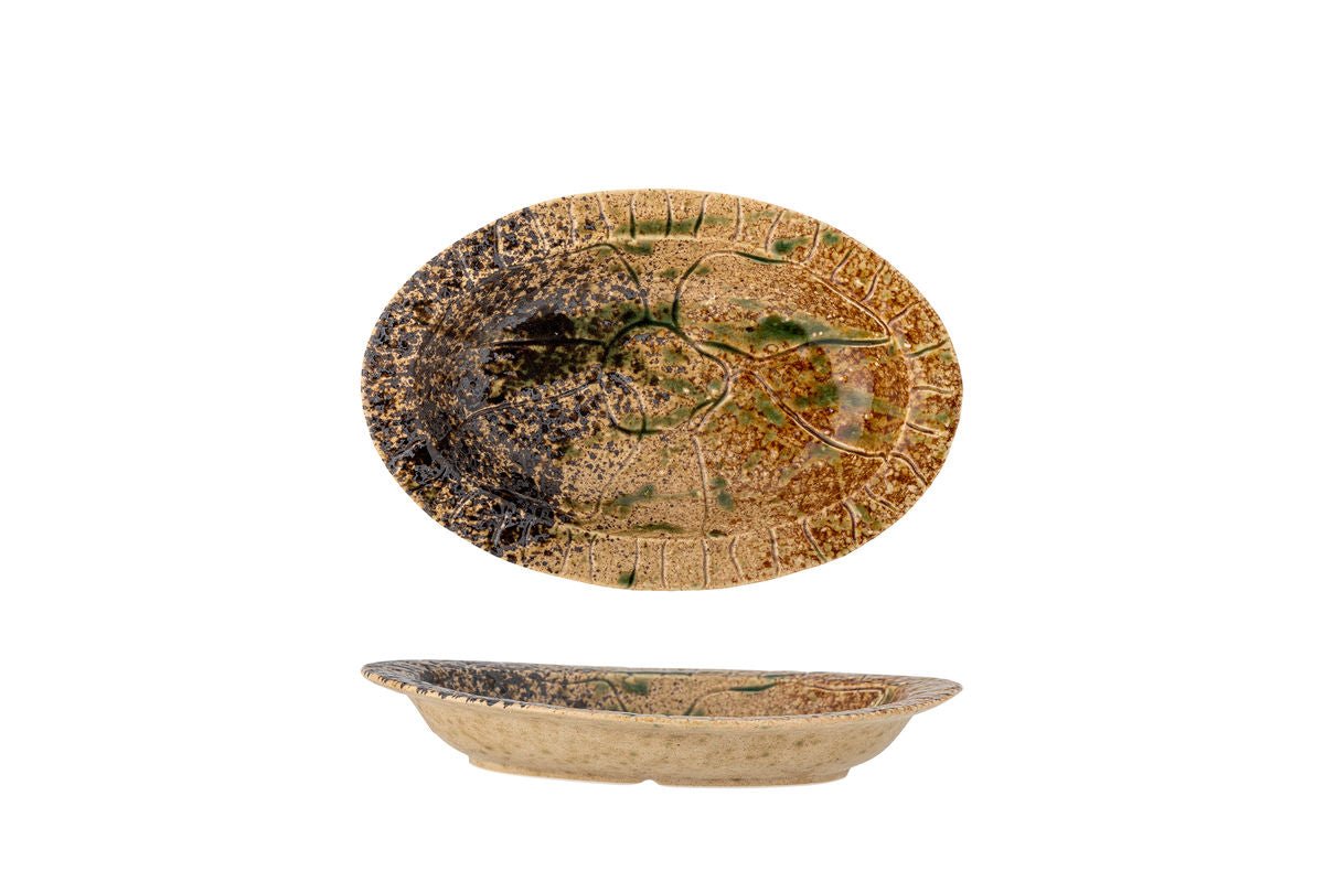 Serving Platter Caléa – made of Stoneware with Reactive Glaze