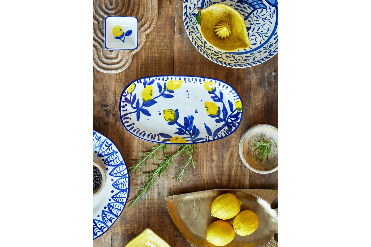 Serving Platter Mavik - made of stoneware