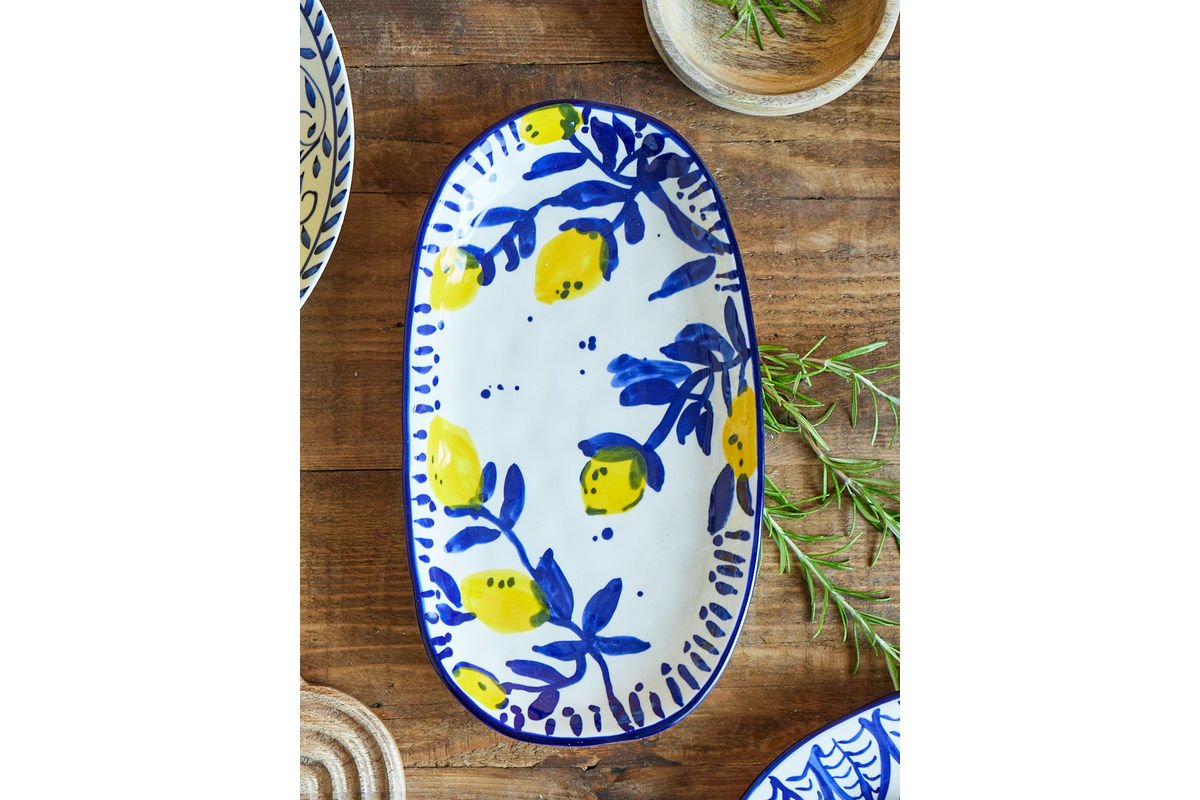 Serving Platter Mavik - made of stoneware