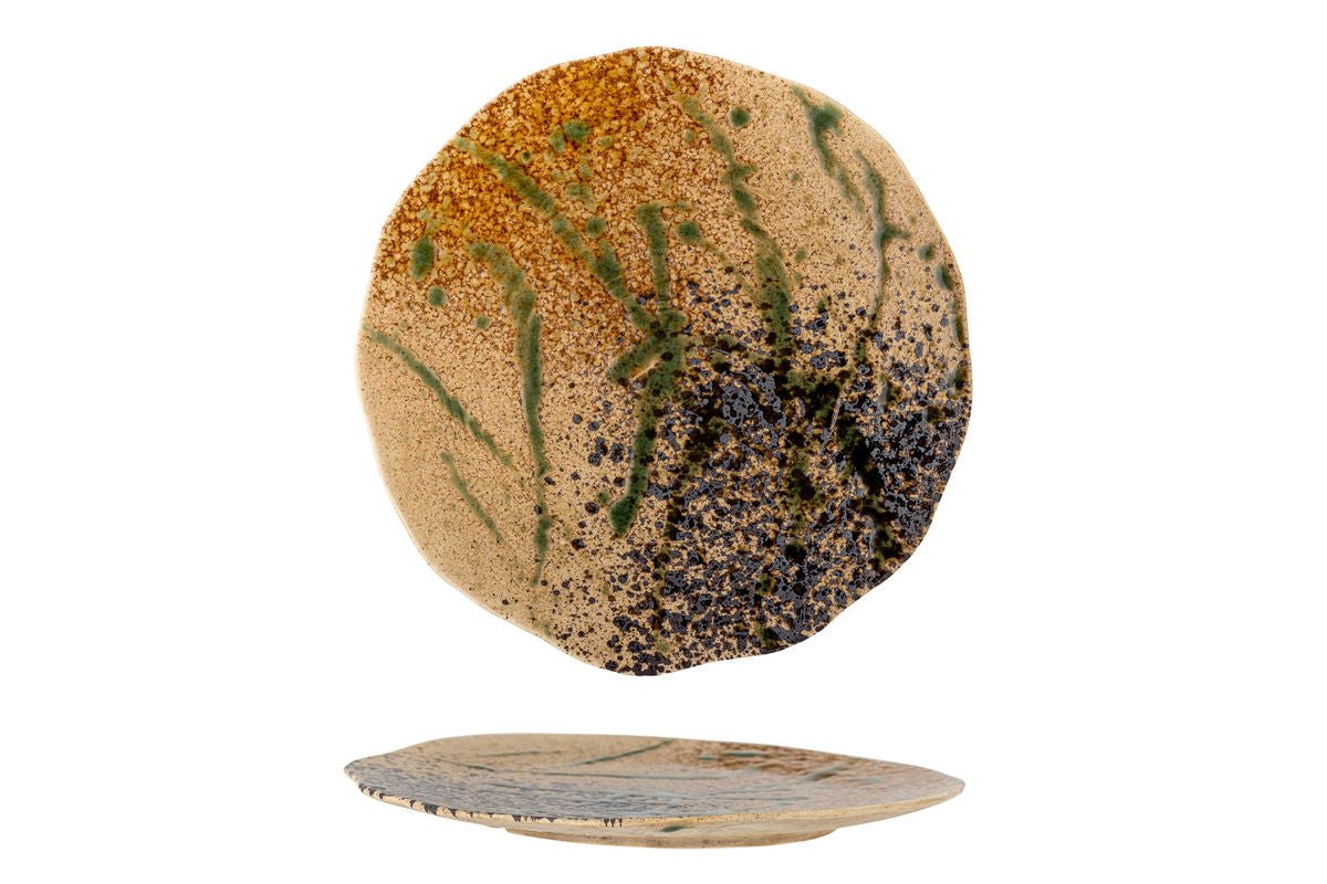 Serving Platter Noara – made of stoneware with reactive glaze