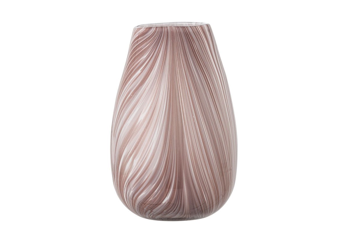 Vase "Ennia" – Rose-Colored Glass