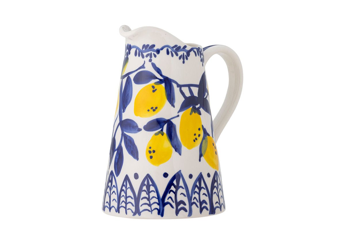 Krug Limonéa – hand-decorated stoneware in Blue