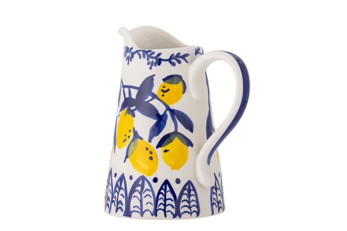 Krug Limonéa – hand-decorated stoneware in Blue