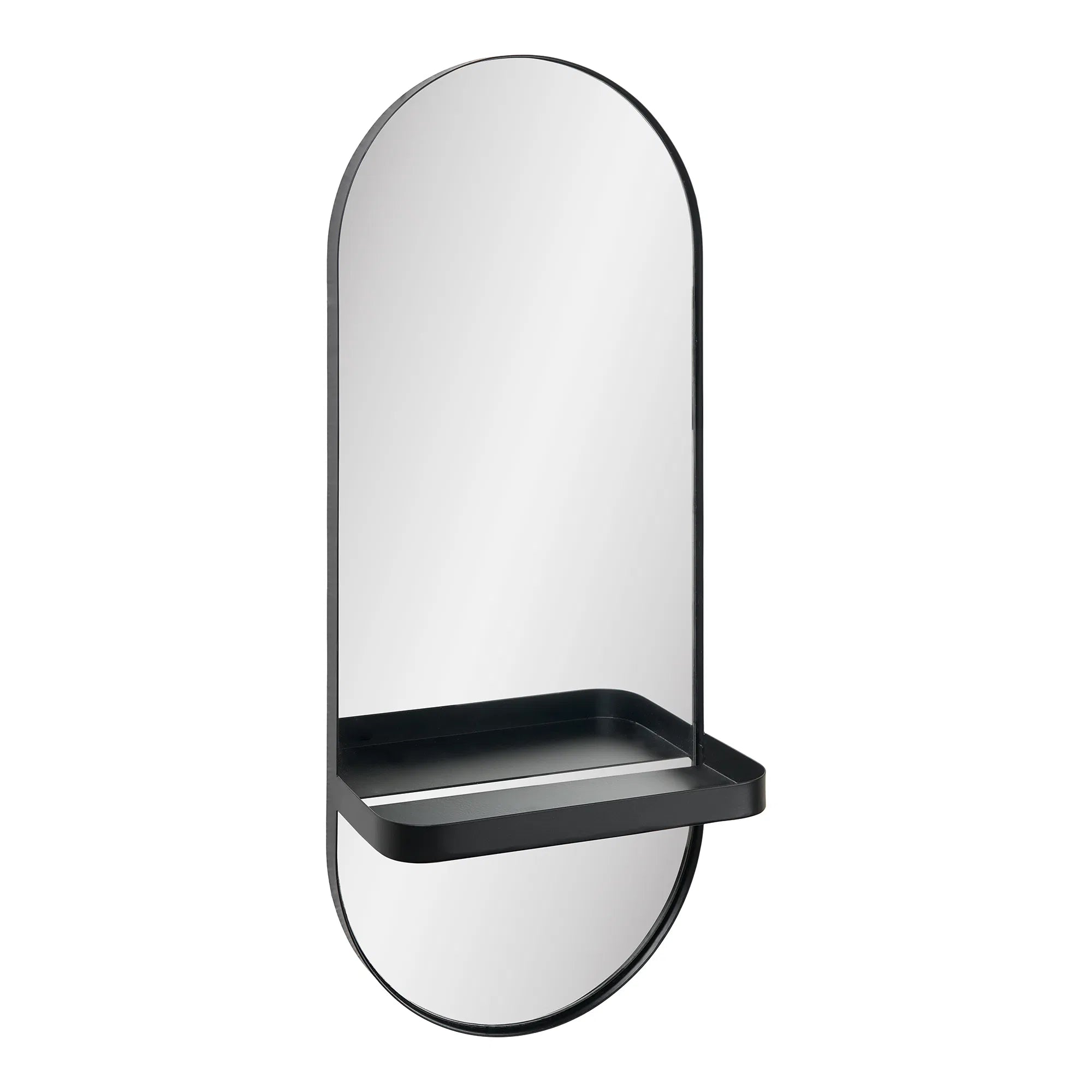 Spiegel Tavaro – Oval Shape with Metal Shelf