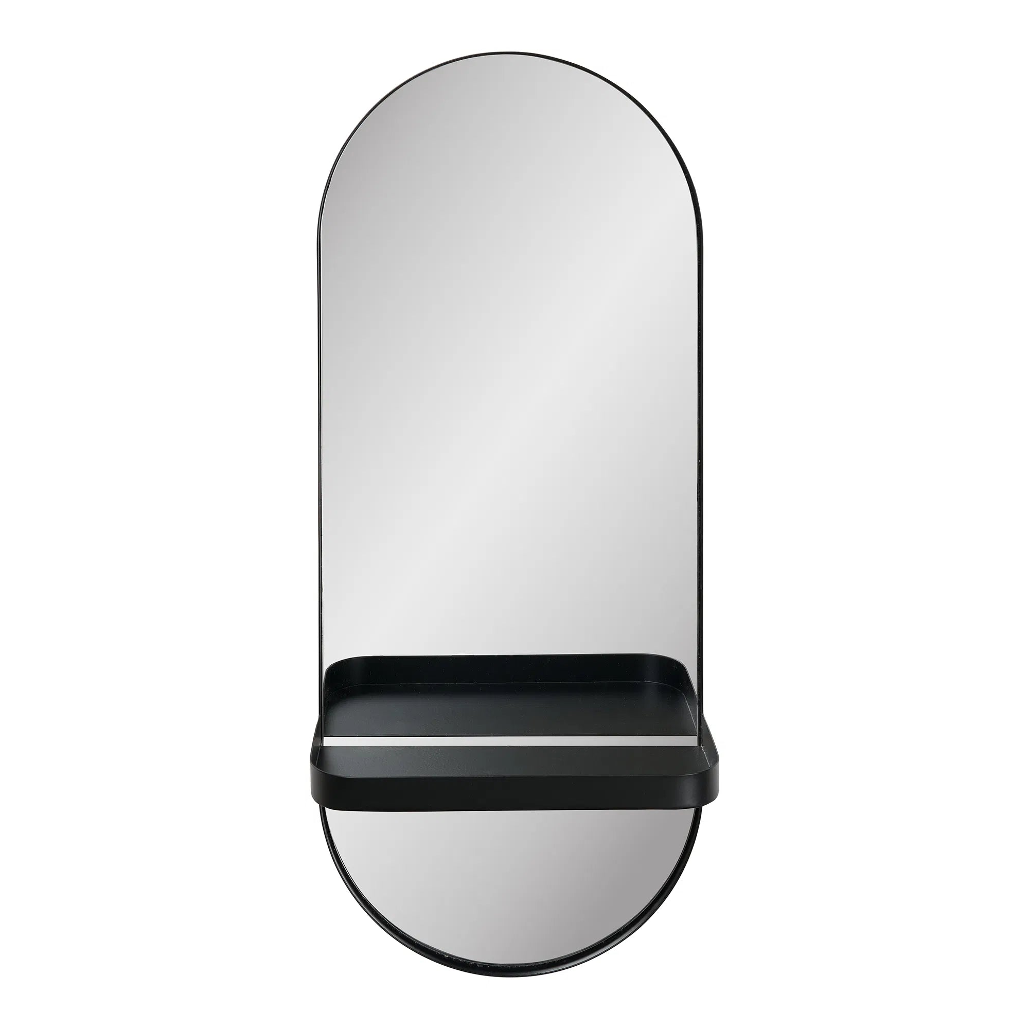 Spiegel Tavaro – Oval Shape with Metal Shelf