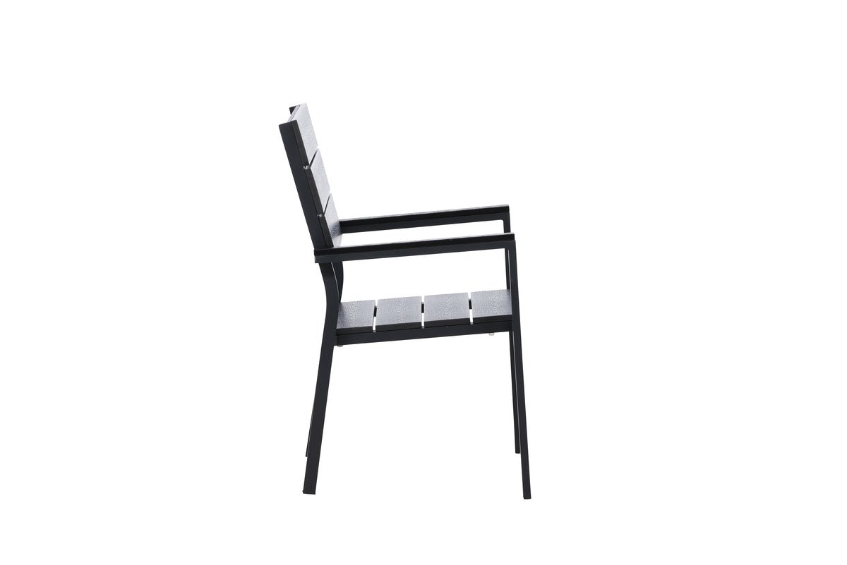 2-piece set - garden chair Leonie made of aluminum