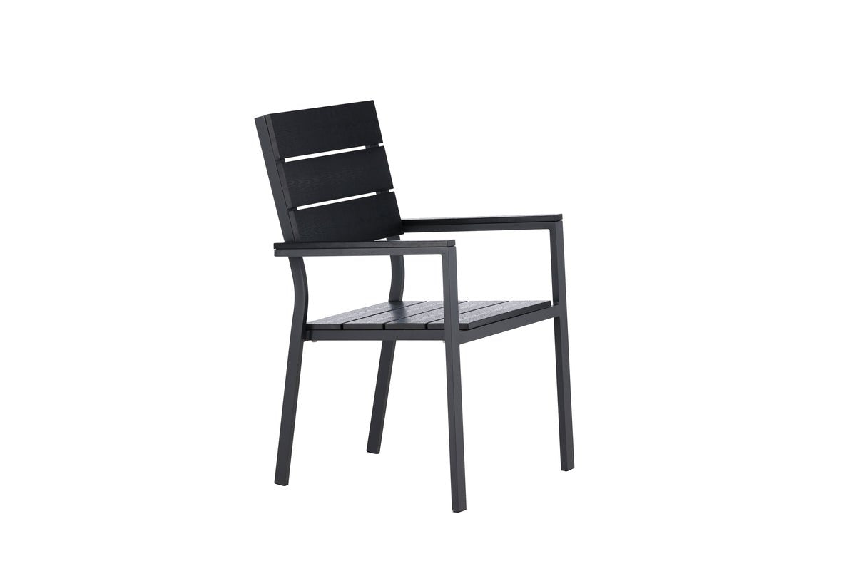 2-piece set - garden chair Leonie made of aluminum