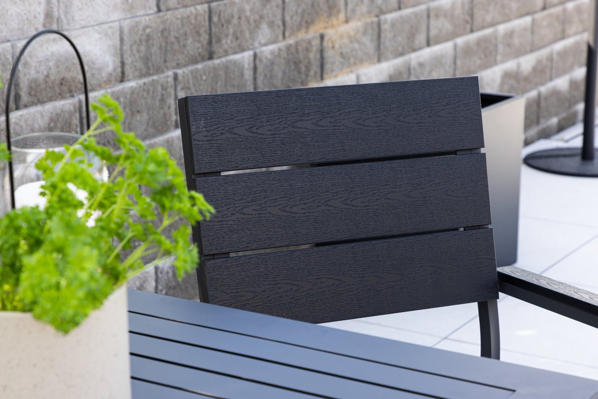 2-piece set - garden chair Leonie made of aluminum