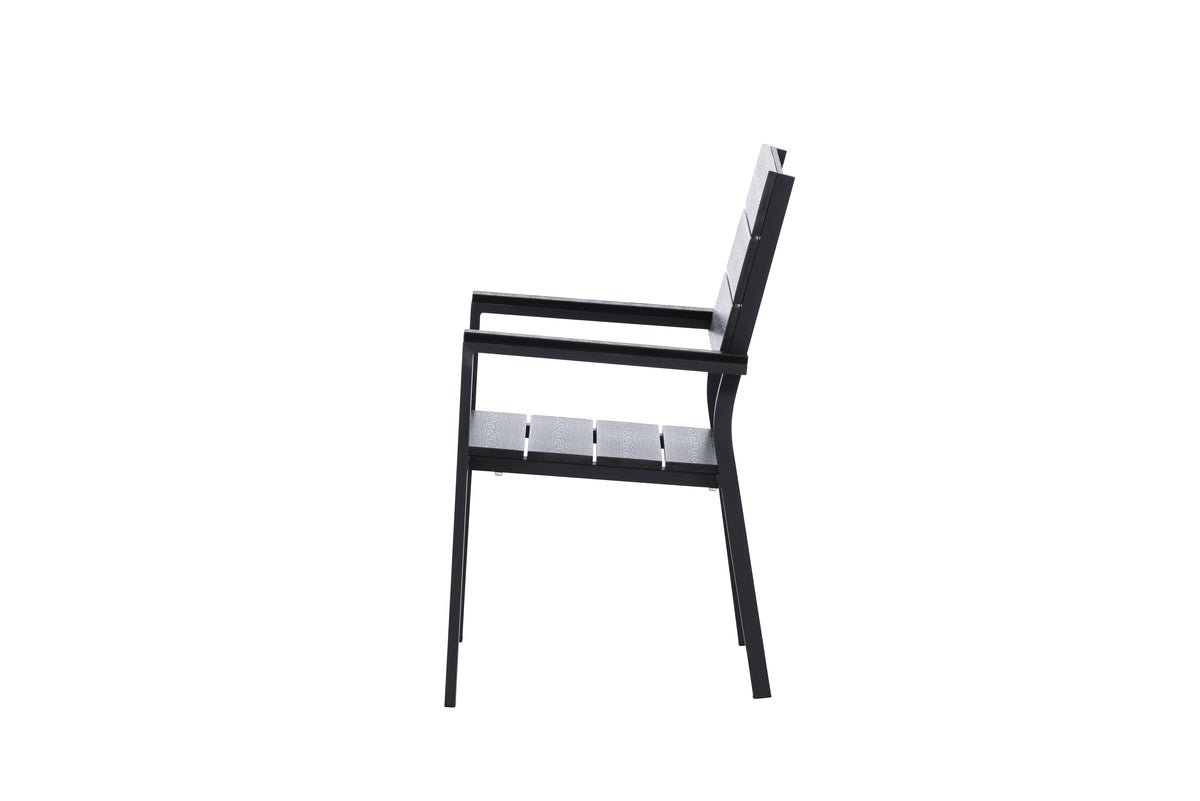 2-piece set - garden chair Leonie made of aluminum