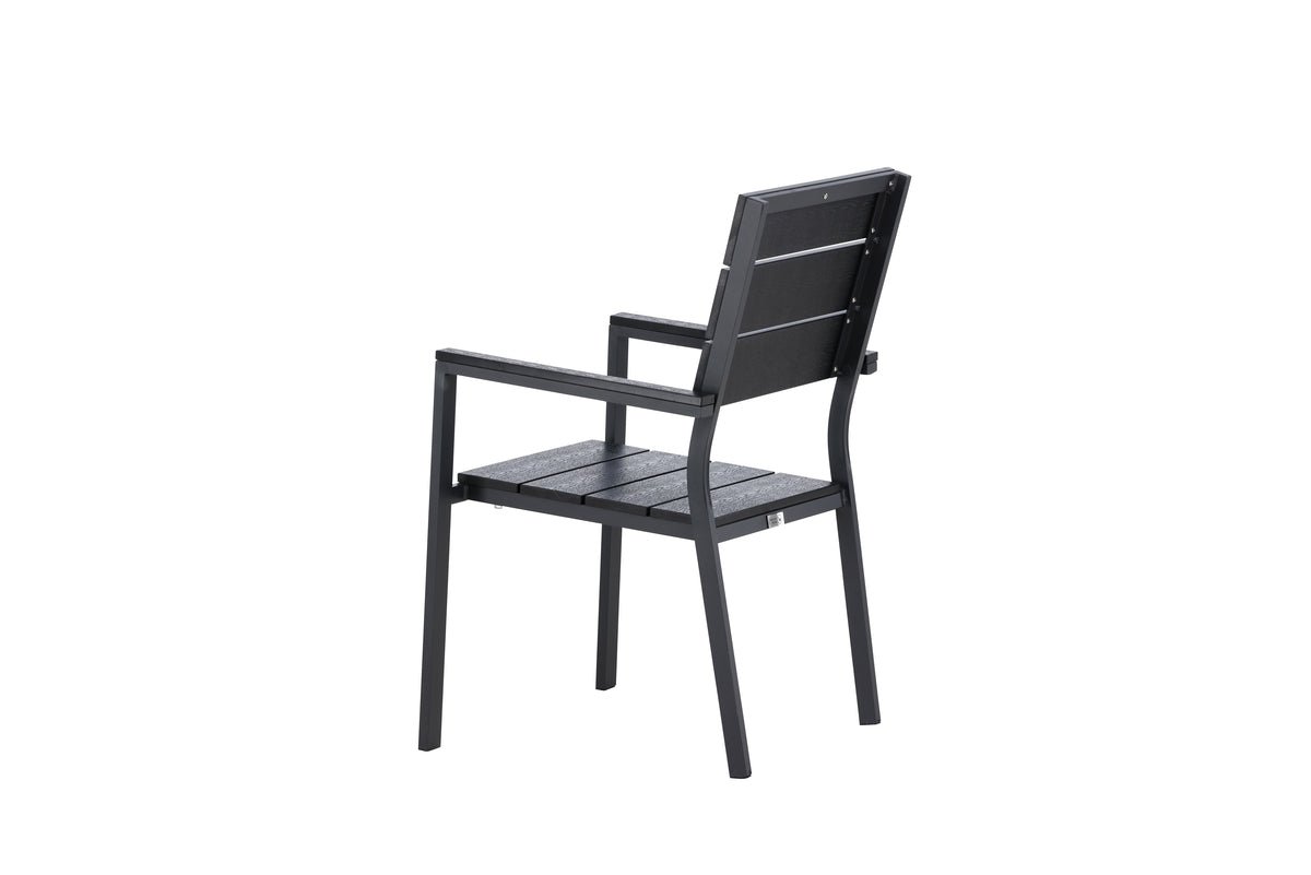 2-piece set - garden chair Leonie made of aluminum