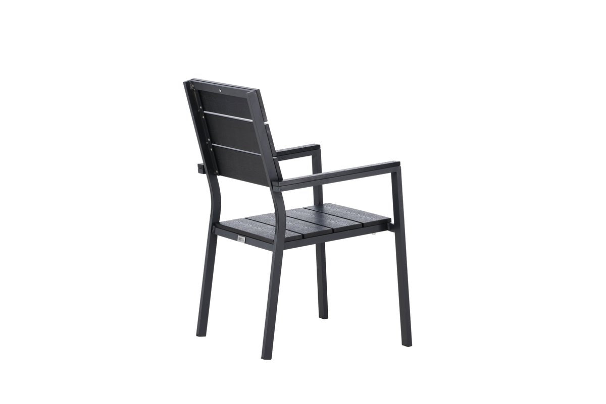 2-piece set - garden chair Leonie made of aluminum