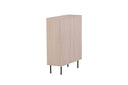 Chest of drawers Ardena – in Black or Whitewash, Modern Scandi