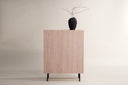 Chest of drawers Ardena – in Black or Whitewash, Modern Scandi