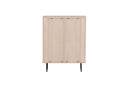 Chest of drawers Ardena – in Black or Whitewash, Modern Scandi